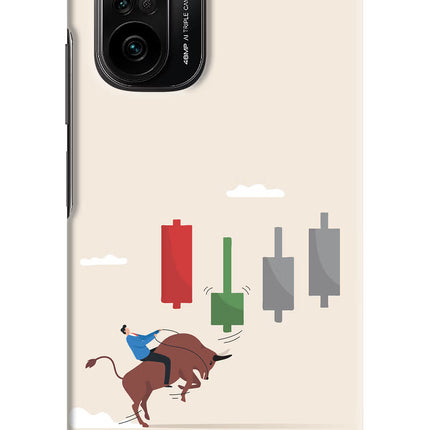 Bull Trading Momentum Mi 11X/11X Pro Hard Case Back Cover by Casekaro