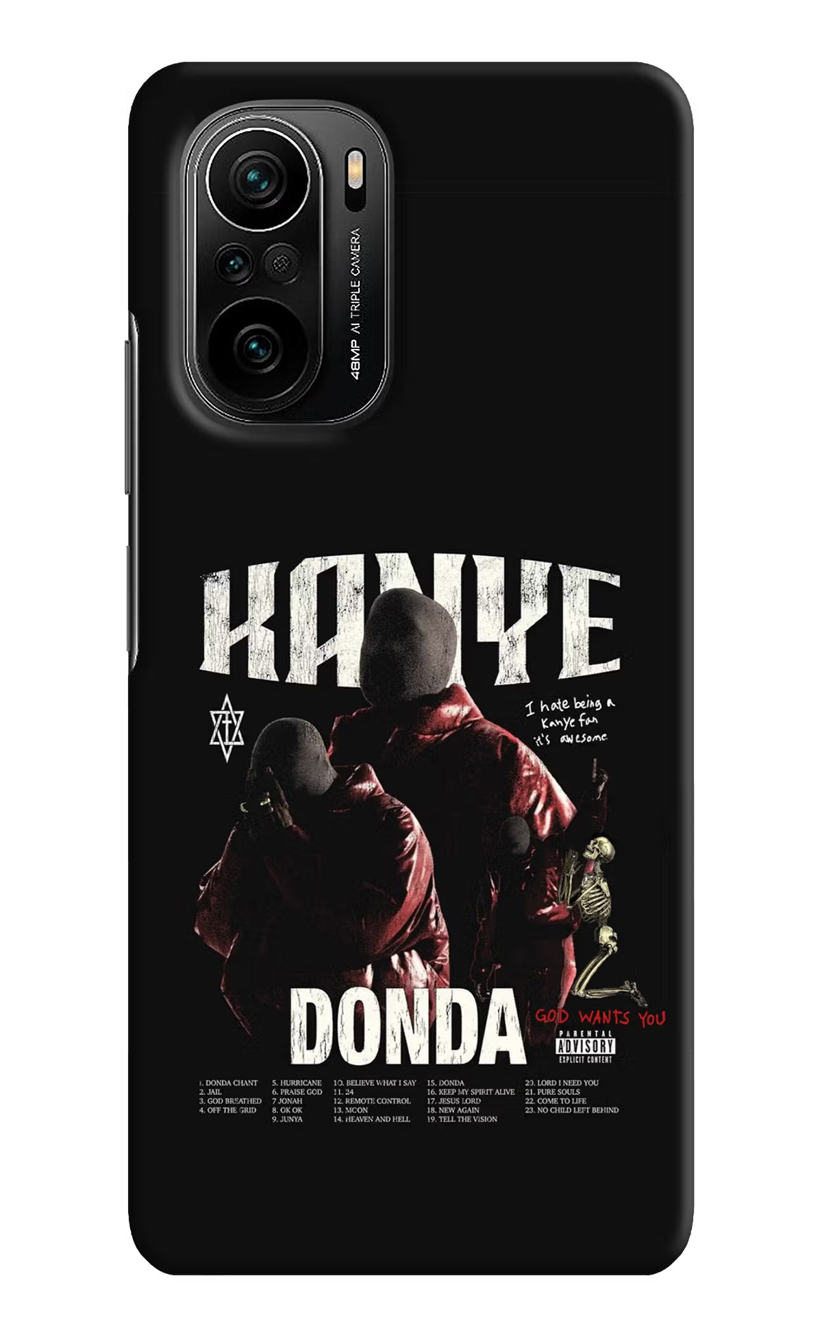 Donda Kanye West Mi 11X/11X Pro Hard Case Back Cover by Casekaro