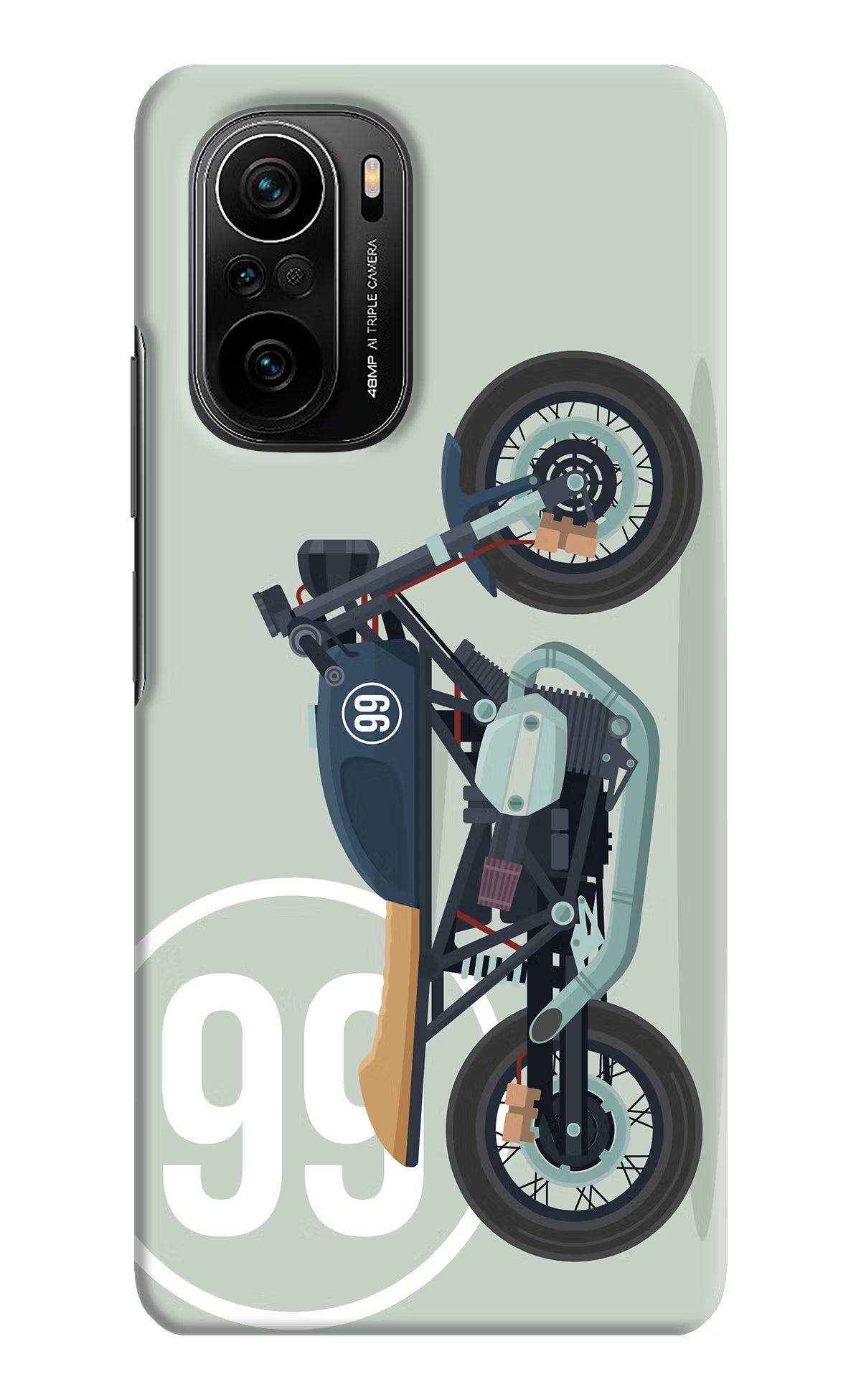 Classic Cafe Racer 99 Mi 11X/11X Pro Hard Case Back Cover by Casekaro
