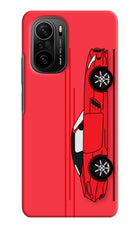 Red Velocity Mi 11X/11X Pro Hard Case Back Cover by Casekaro