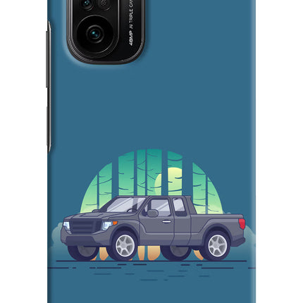 Retro Garage Vibe Mi 11X/11X Pro Hard Case Back Cover by Casekaro