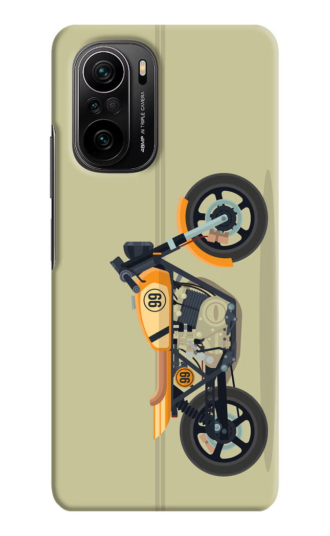 Vertical Speedster Mi 11X/11X Pro Hard Case Back Cover by Casekaro