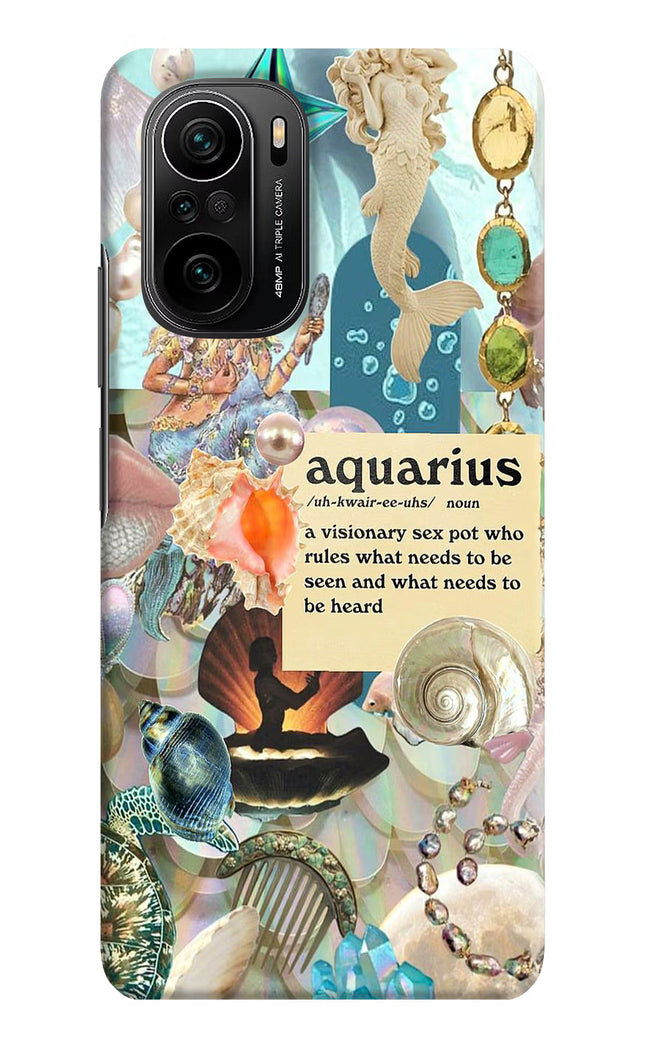 Aquarius Zodiac Mi 11X/11X Pro Hard Case Back Cover by Casekaro