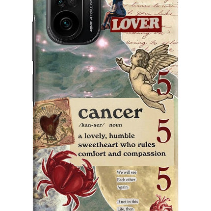 Cancer Zodiac Mi 11X/11X Pro Hard Case Back Cover by Casekaro