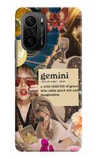 Gemini Zodiac Mi 11X/11X Pro Hard Case Back Cover by Casekaro
