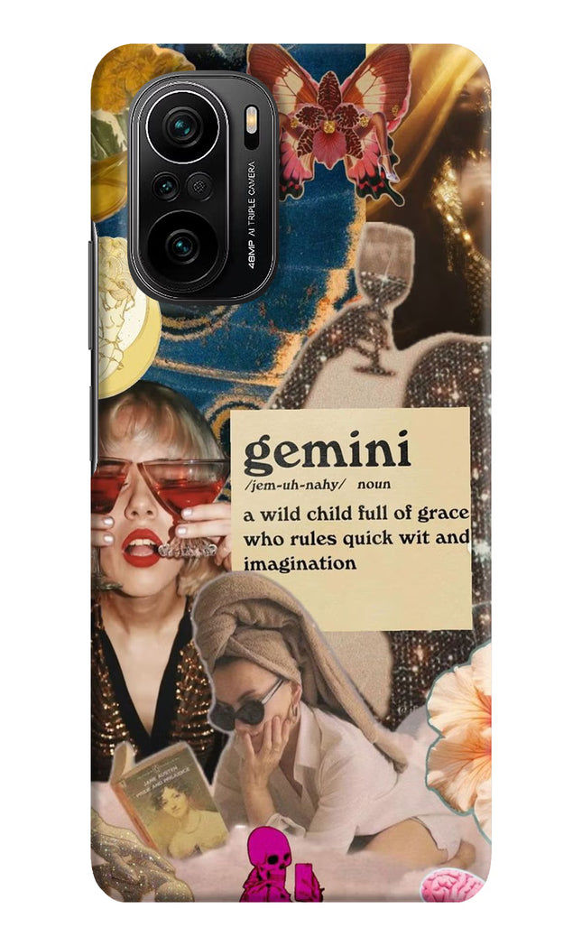 Gemini Zodiac Mi 11X/11X Pro Hard Case Back Cover by Casekaro