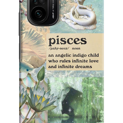 Pisces Zodiac Mi 11X/11X Pro Hard Case Back Cover by Casekaro