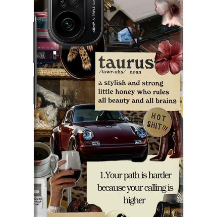 Taurus Zodiac Mi 11X/11X Pro Hard Case Back Cover by Casekaro
