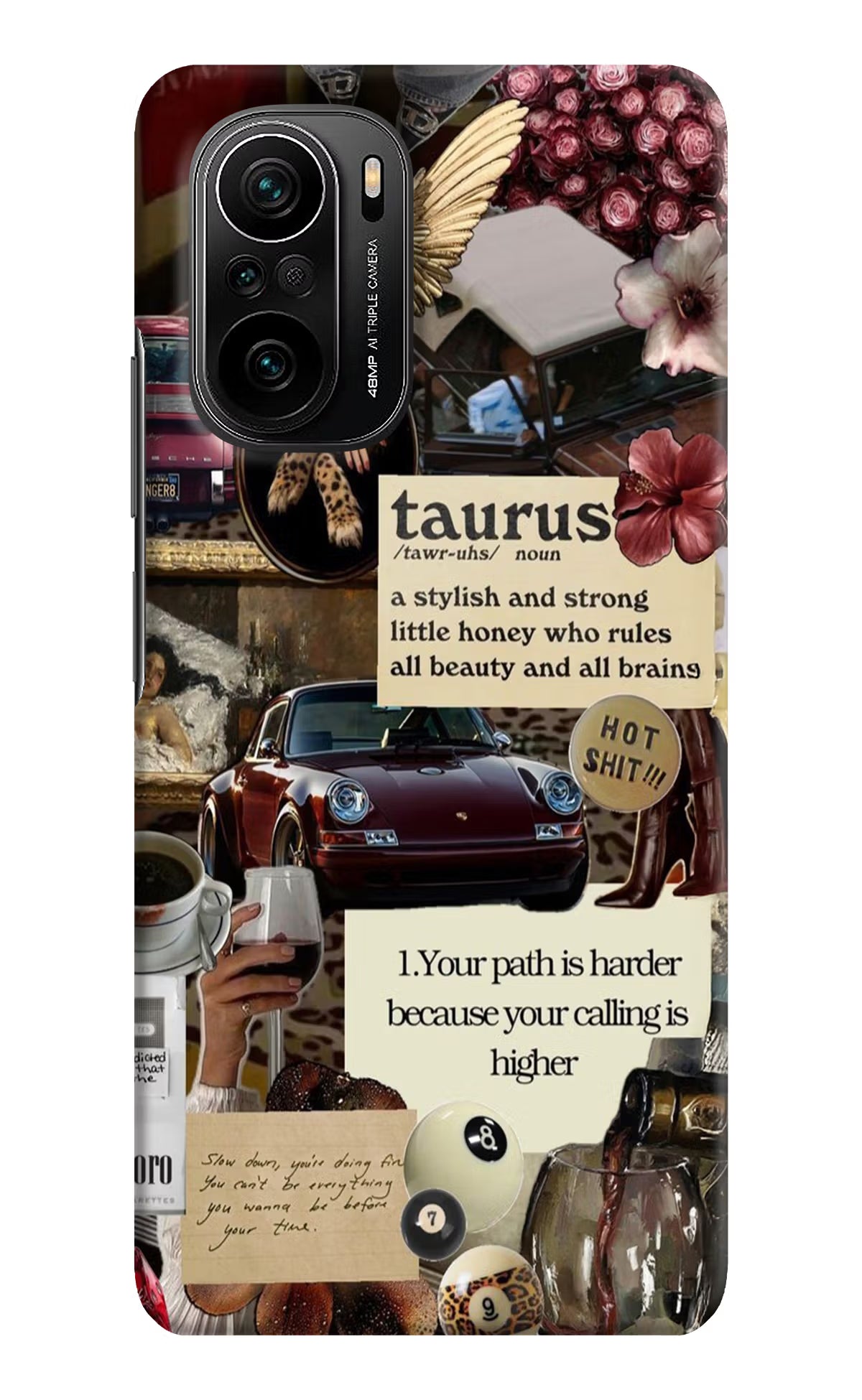 Taurus Zodiac Mi 11X/11X Pro Hard Case Back Cover by Casekaro