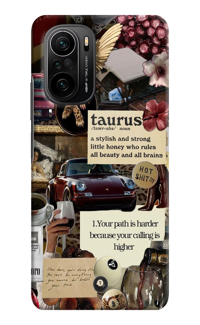 Taurus Zodiac Mi 11X/11X Pro Hard Case Back Cover by Casekaro
