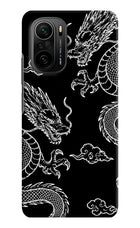 Twin Dragons Mi 11X/11X Pro Hard Case Back Cover by Casekaro
