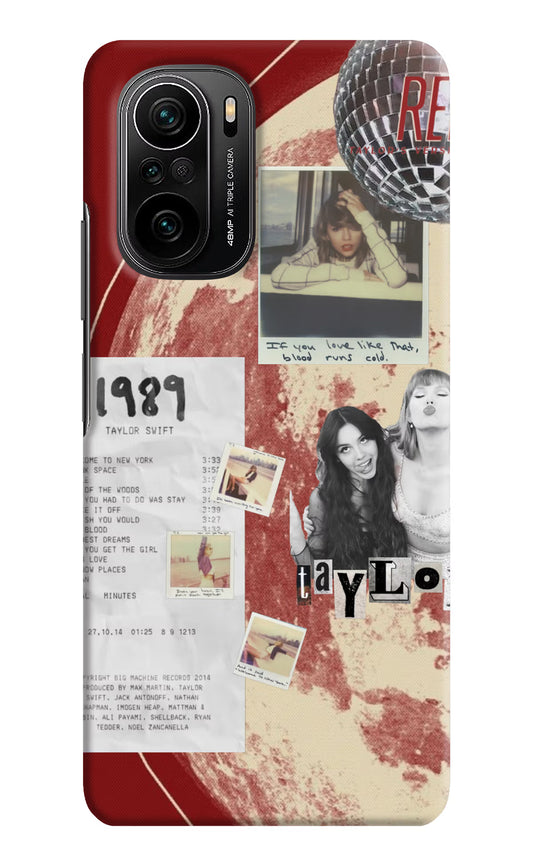 Taylor Swift Mi 11X/11X Pro Back Cover