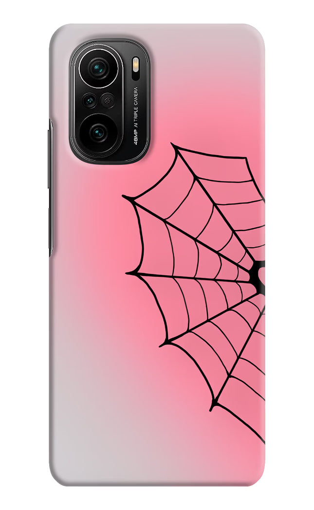 Pink Web Mi 11X/11X Pro Hard Case Back Cover by Casekaro