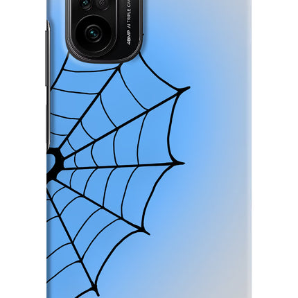 Blue Web Mi 11X/11X Pro Hard Case Back Cover by Casekaro