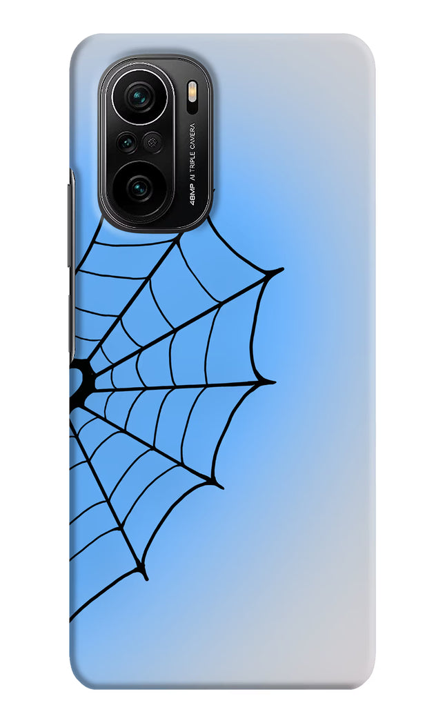 Blue Web Mi 11X/11X Pro Hard Case Back Cover by Casekaro