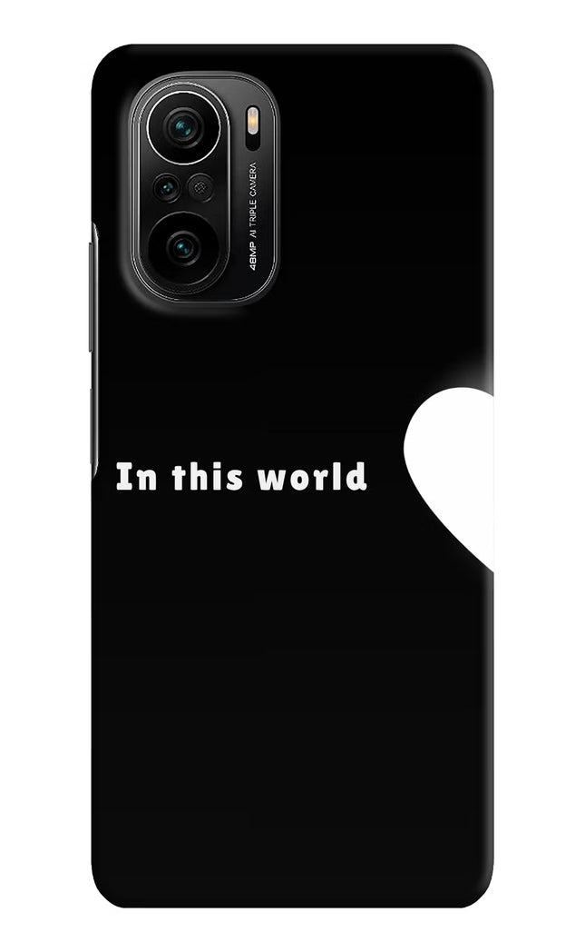 This World Mi 11X/11X Pro Hard Case Back Cover by Casekaro
