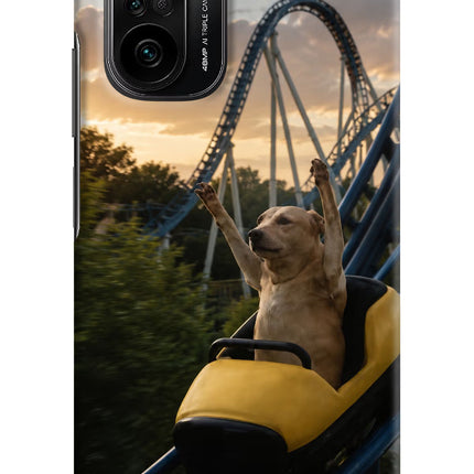 Rollercoaster Dog Mi 11X/11X Pro Hard Case Back Cover by Casekaro