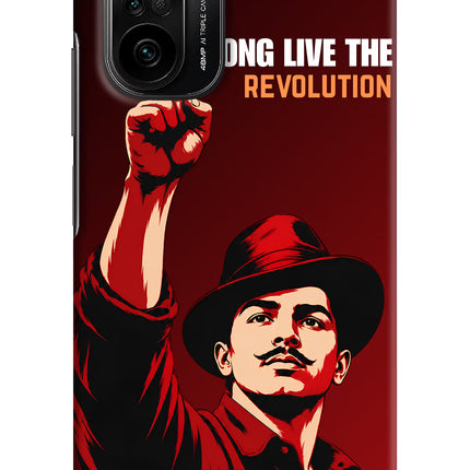 Bhagat Singh Revolution Mi 11X/11X Pro Hard Case Back Cover by Casekaro