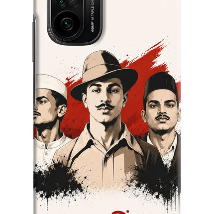 Bhagat Singh Trio Mi 11X/11X Pro Hard Case Back Cover by Casekaro
