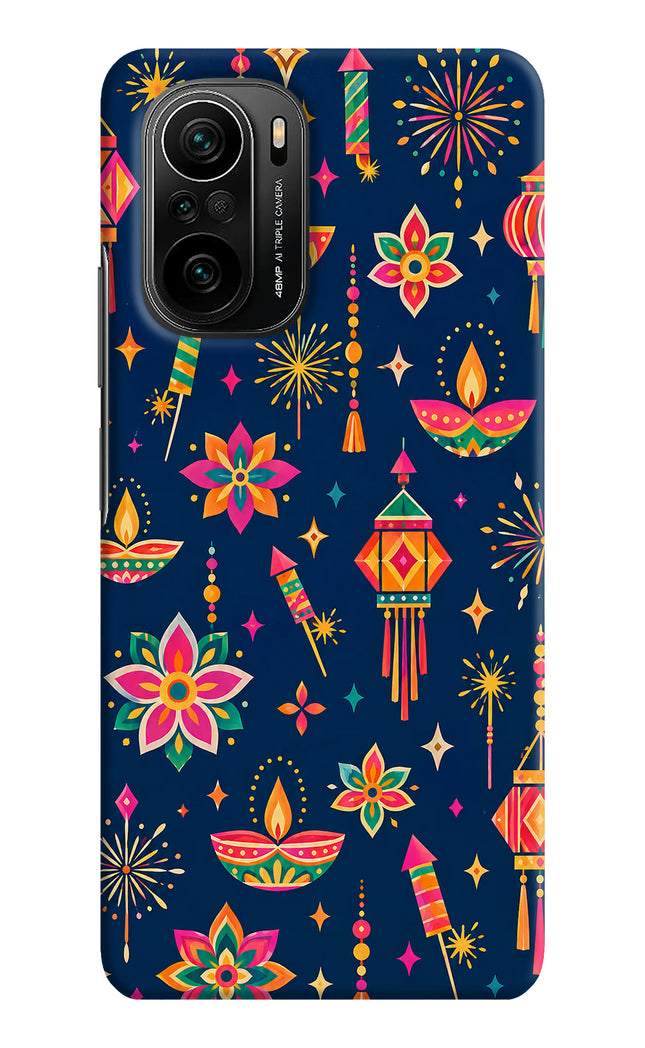 Festive Pop Mi 11X/11X Pro Hard Case Back Cover by Casekaro