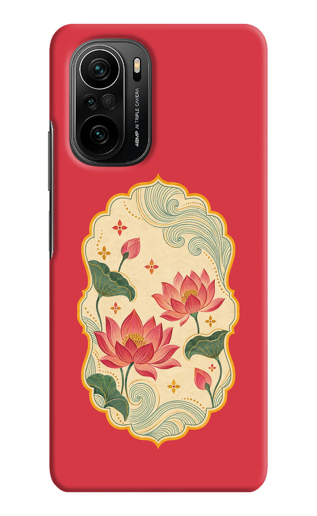 Pink Lotus Mi 11X/11X Pro Hard Case Back Cover by Casekaro
