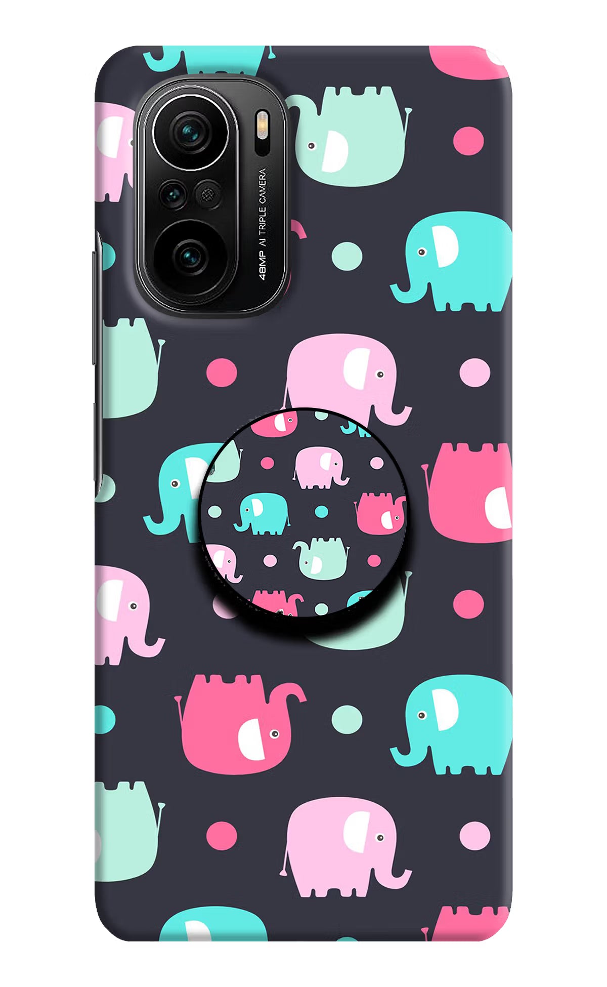 Baby Elephants Mi 11X/11X Pro Pop Case by Casekaro