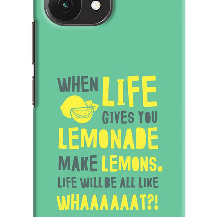 Quote Mi 11 Lite Hard Case Back Cover by Casekaro
