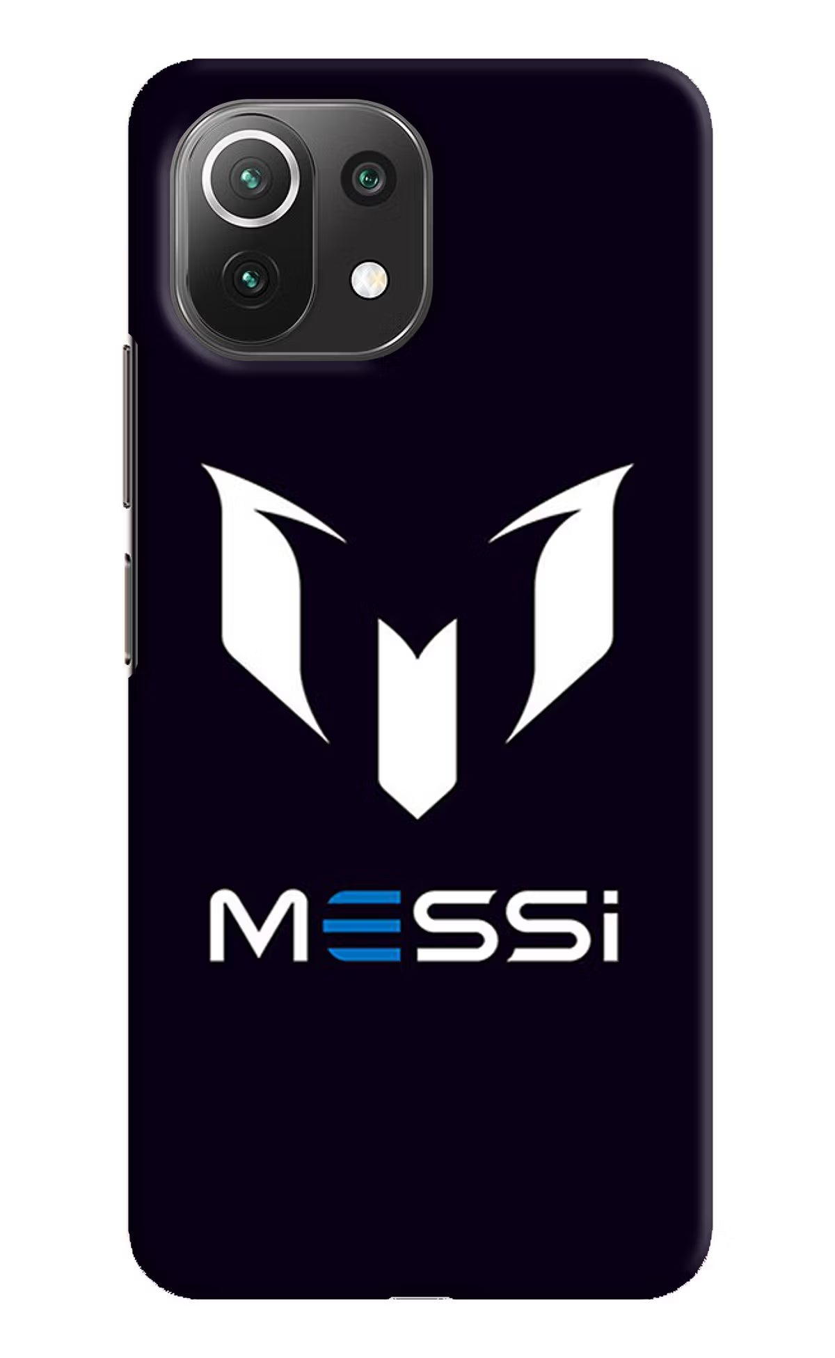Messi Logo Mi 11 Lite Hard Case Back Cover by Casekaro