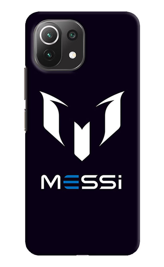 Messi Logo Mi 11 Lite Hard Case Back Cover by Casekaro