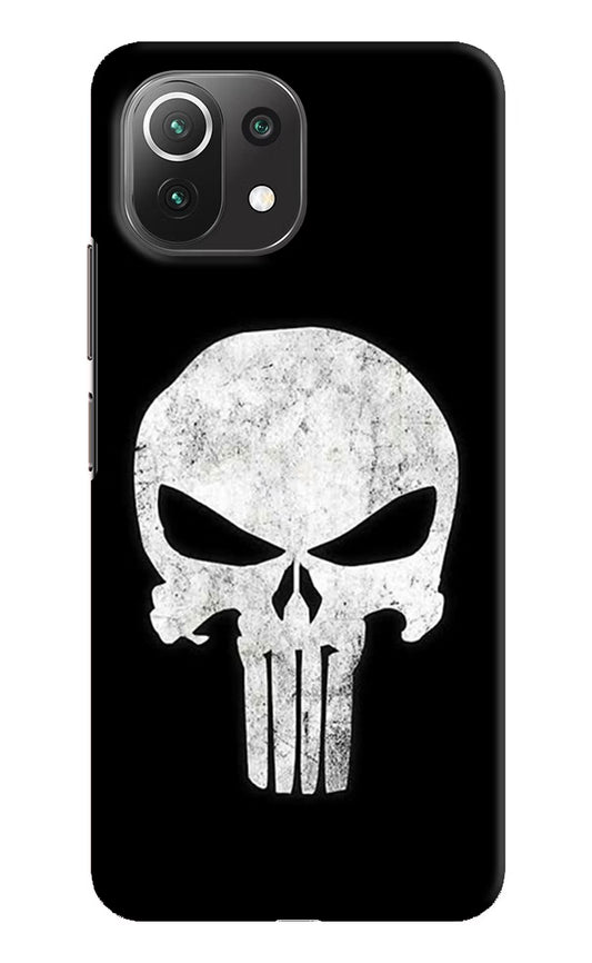Punisher Skull Mi 11 Lite Hard Case Back Cover by Casekaro