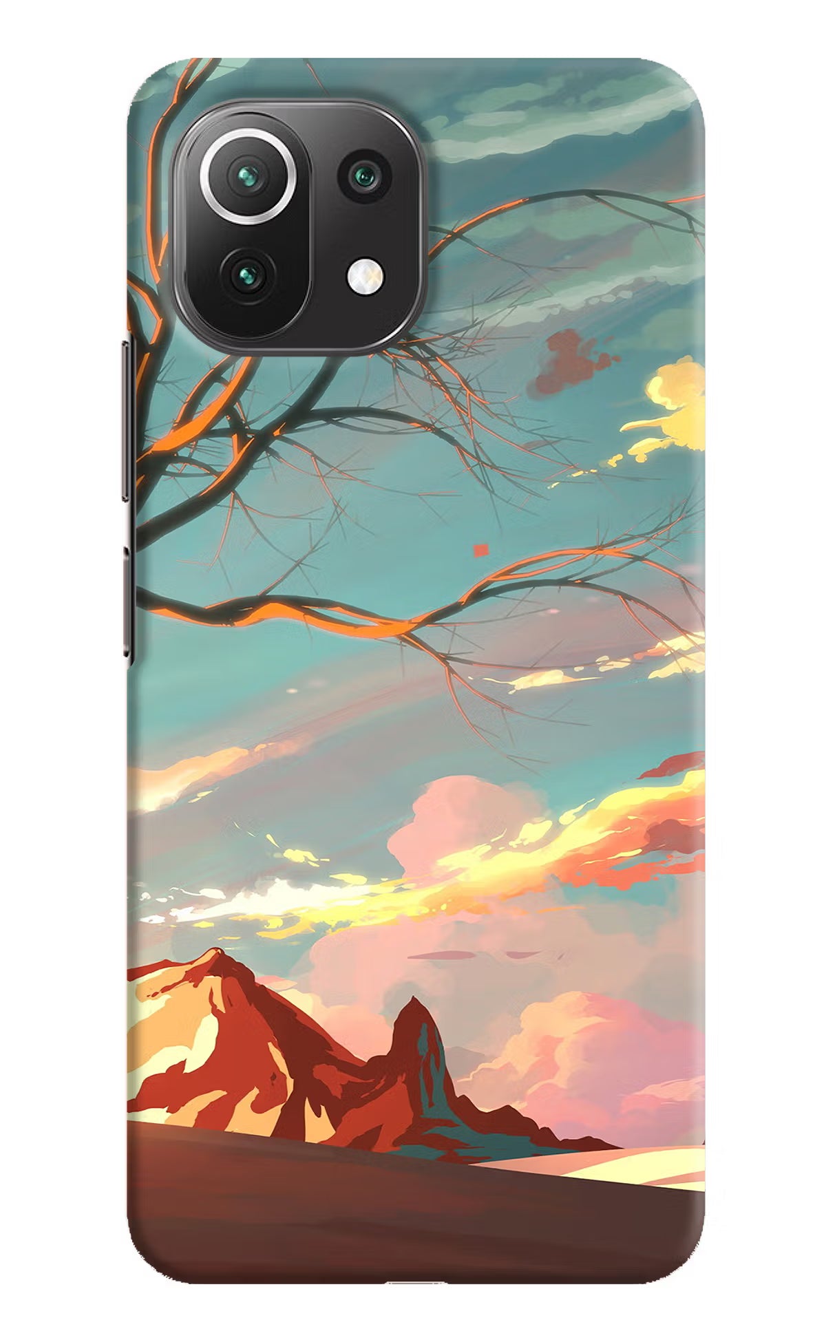 Scenery Mi 11 Lite Hard Case Back Cover by Casekaro