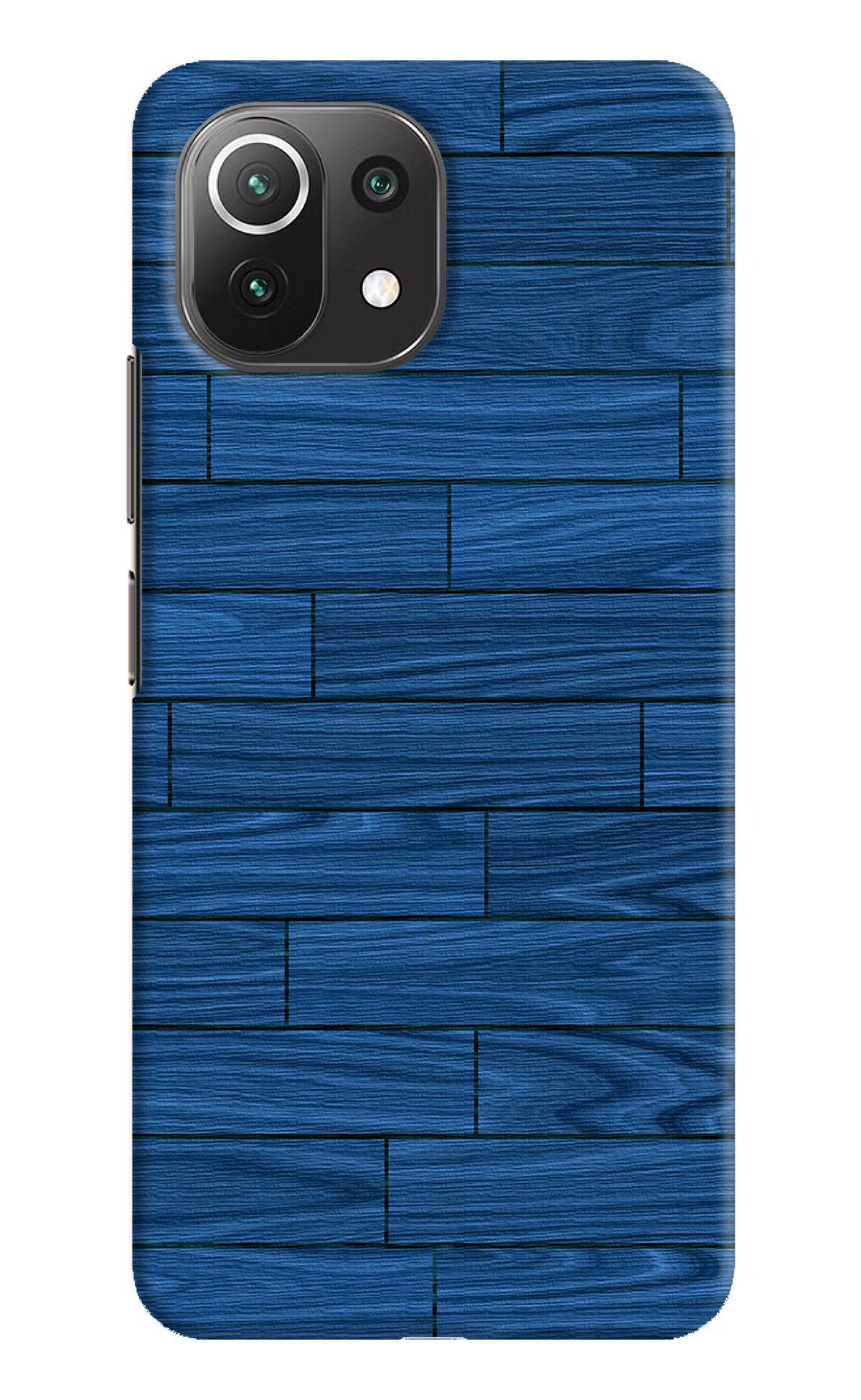 Wooden Texture Mi 11 Lite Hard Case Back Cover by Casekaro