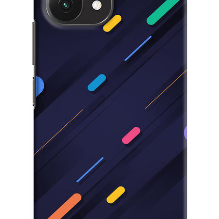 Abstract Design Mi 11 Lite Hard Case Back Cover by Casekaro