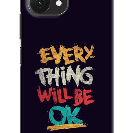 Everything Will Be Ok Mi 11 Lite Hard Case Back Cover by Casekaro
