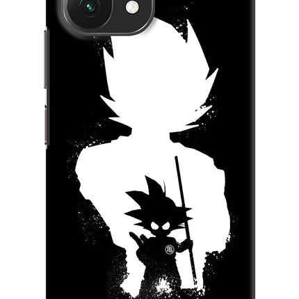Goku Shadow Mi 11 Lite Hard Case Back Cover by Casekaro