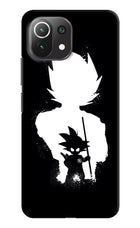 Goku Shadow Mi 11 Lite Hard Case Back Cover by Casekaro