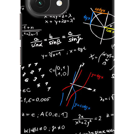 Mathematics Formula Mi 11 Lite Hard Case Back Cover by Casekaro