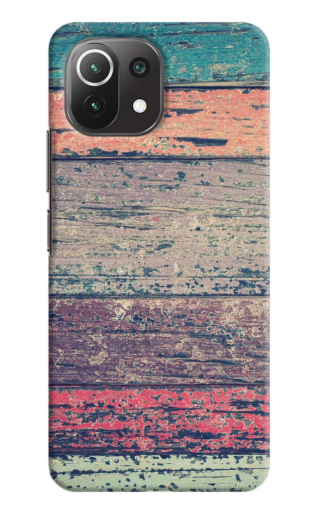 Colourful Wall Mi 11 Lite Hard Case Back Cover by Casekaro