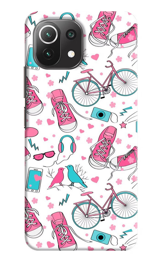 Artwork Mi 11 Lite Hard Case Back Cover by Casekaro