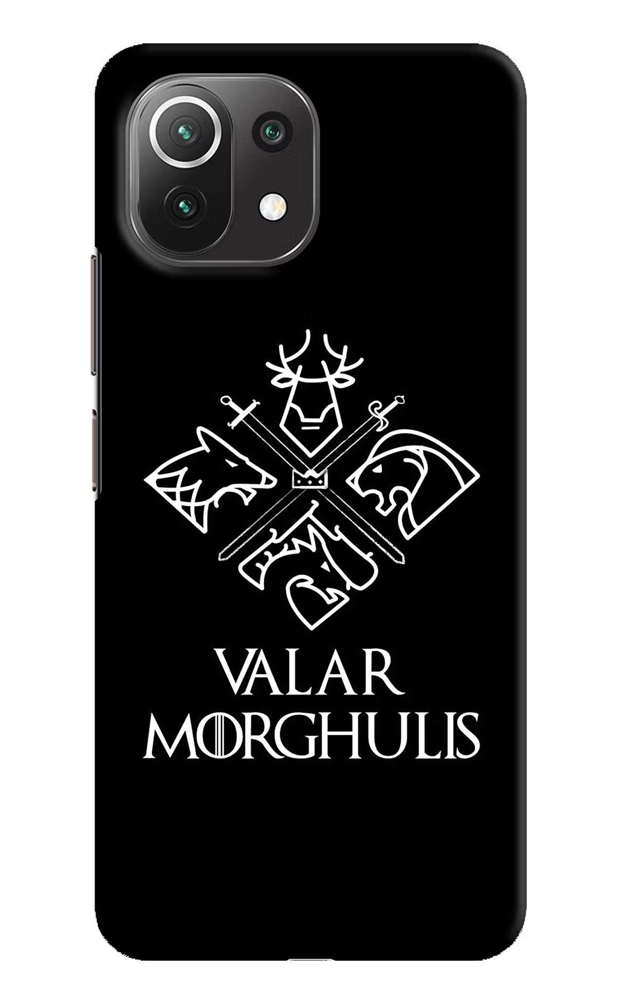 Valar Morghulis | Game Of Thrones Mi 11 Lite Hard Case Back Cover by Casekaro