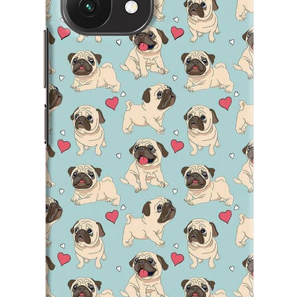 Pug Dog Mi 11 Lite Hard Case Back Cover by Casekaro