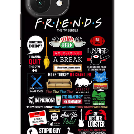 FRIENDS Mi 11 Lite Hard Case Back Cover by Casekaro