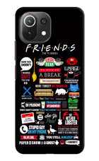 FRIENDS Mi 11 Lite Hard Case Back Cover by Casekaro