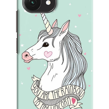 Unicorn Wallpaper Mi 11 Lite Hard Case Back Cover by Casekaro