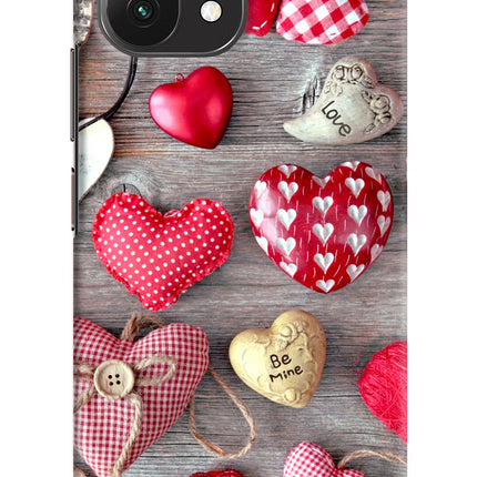 Love Wallpaper Mi 11 Lite Hard Case Back Cover by Casekaro