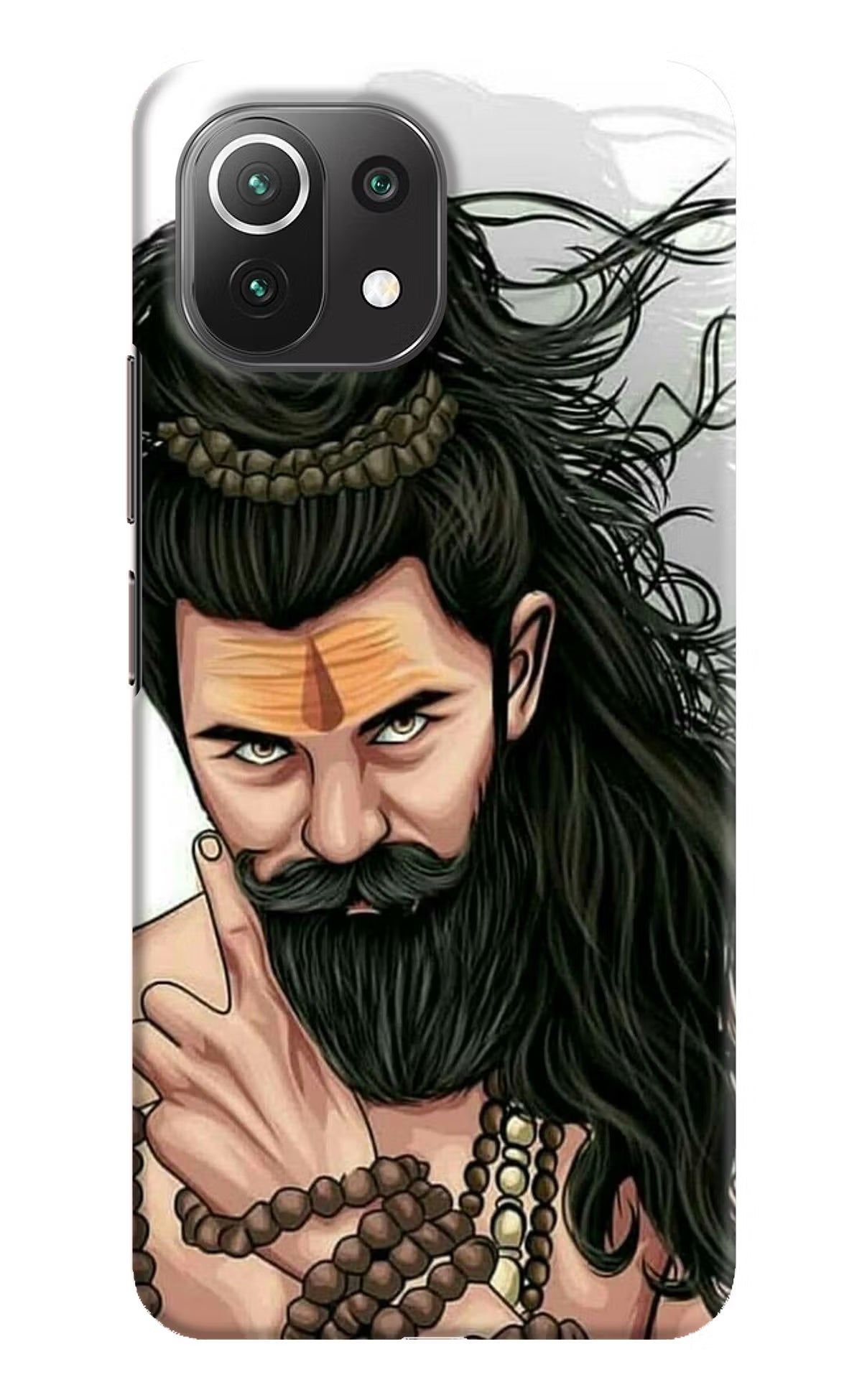 Mahadev Mi 11 Lite Hard Case Back Cover by Casekaro