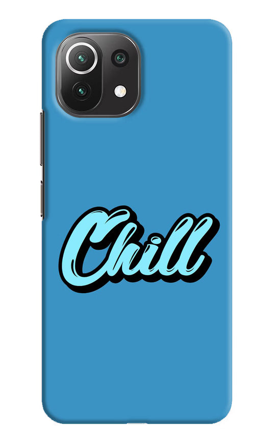 Chill Mi 11 Lite Hard Case Back Cover by Casekaro