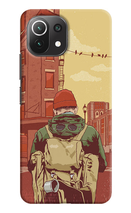 Adventurous Mi 11 Lite Hard Case Back Cover by Casekaro