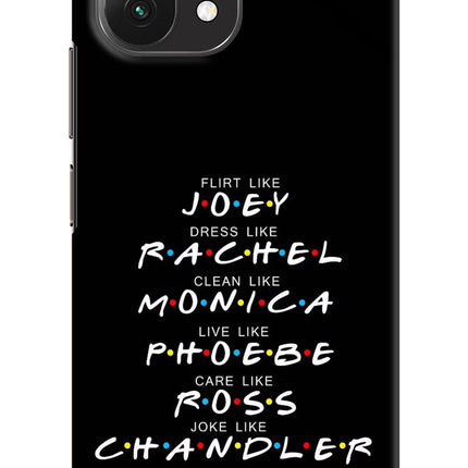 FRIENDS Character Mi 11 Lite Hard Case Back Cover by Casekaro