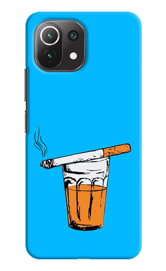 Chai Sutta Mi 11 Lite Hard Case Back Cover by Casekaro